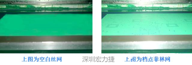熱風(fēng)整平后導(dǎo)通孔邊緣起泡掉油，采用此工藝方法生產(chǎn)控制比較困難，須工藝工程人員采用特殊的流程及參數(shù)才能確保塞孔質(zhì)量。