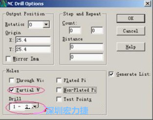 轉(zhuǎn)完Gerber后，接著還需轉(zhuǎn)鉆孔，通孔和盲、埋孔的轉(zhuǎn)法有所不同，轉(zhuǎn)通孔只須點(diǎn)擊Add，在彈出的窗口Document Name輸入文件名