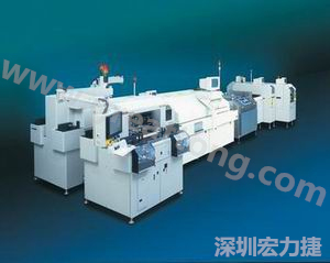 VAi 6300自動焊球貼放系統(tǒng)、回流焊爐、回流焊后的清洗機和材料運送設備