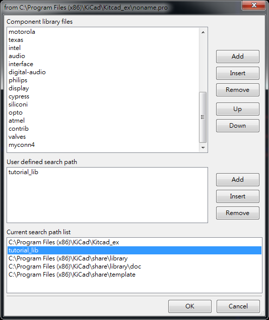 上下兩個(gè)視窗都Add 你的library ，在library browser 就可以找到你的library
