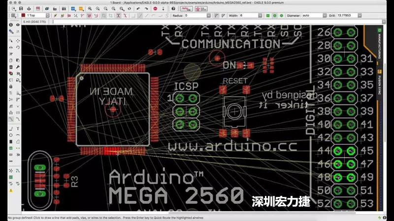 CadSoft EAGLE是一款專業(yè)的印刷電路板(PCB)設計軟件，低成本、便于使用、功能強大。