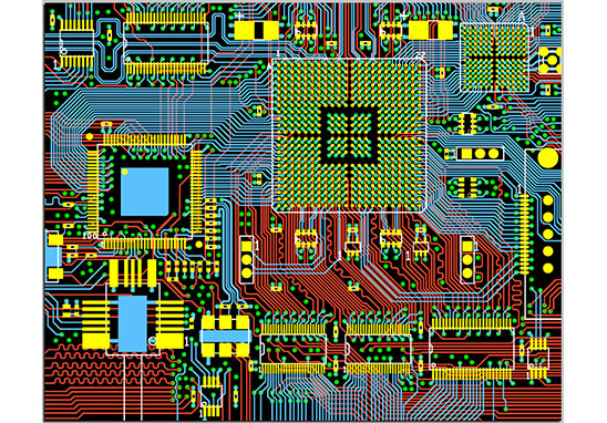 PCB設(shè)計(jì)高速信號(hào)layout能以90°走線(xiàn)嗎？